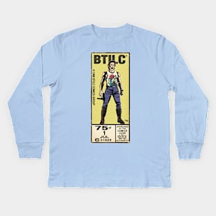 BTILC COMICS, ISSUE #1, VOL.1 Kids Long Sleeve T-Shirt